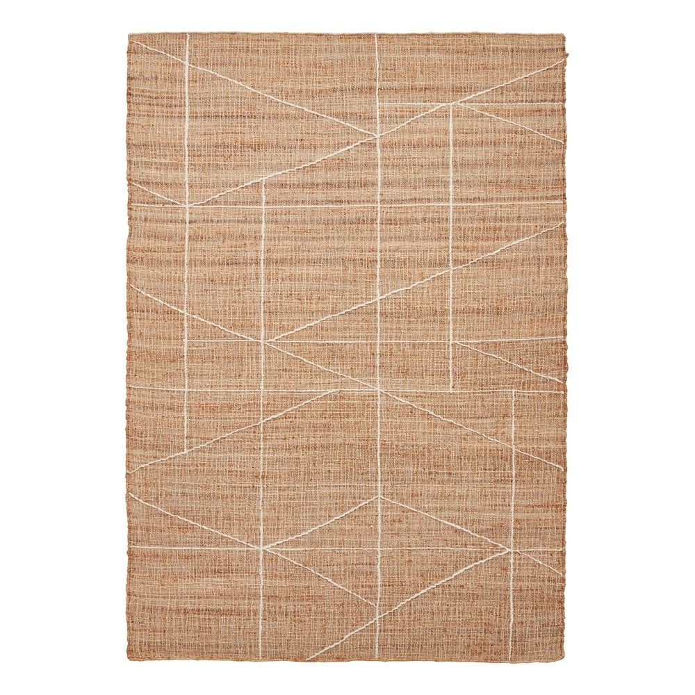 Jutový koberec Think Rugs Bazaar Lines, 120 x 170 cm - Bonami.cz