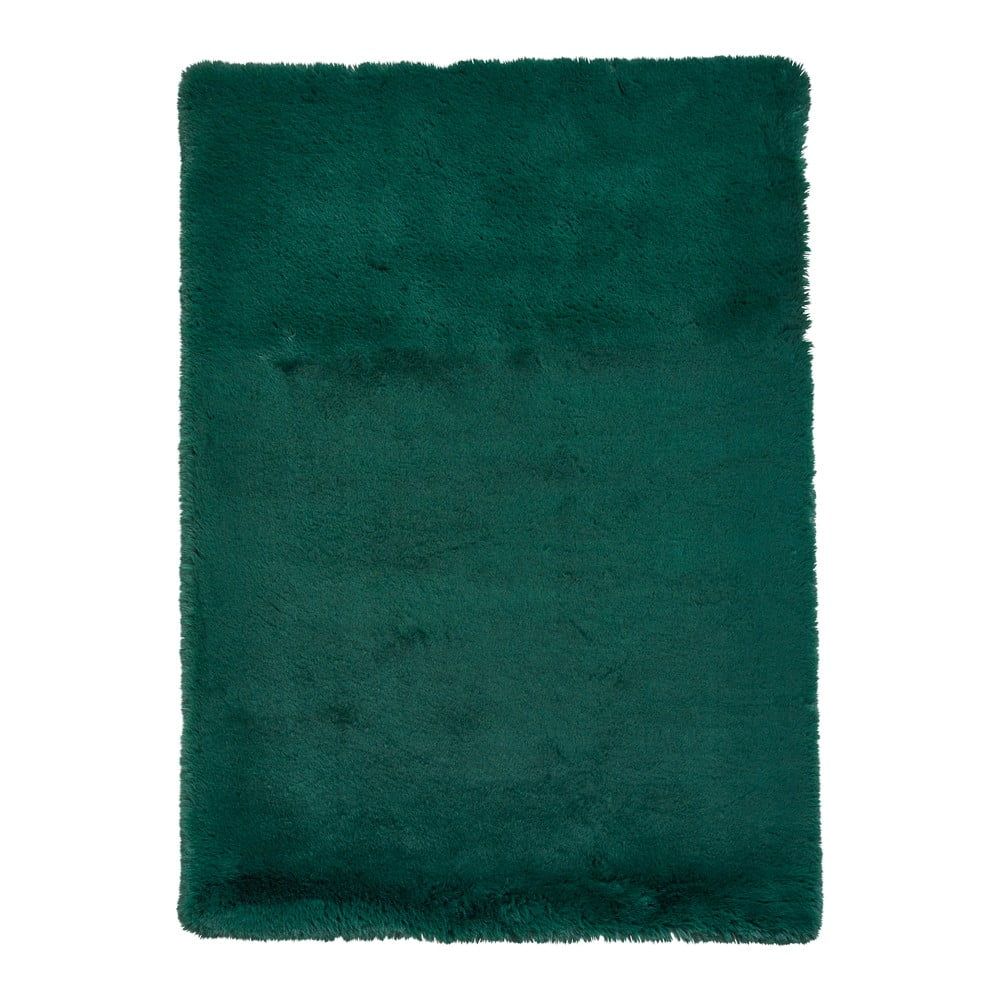Smaragdově zelený koberec Think Rugs Super Teddy, 150 x 230 cm - Bonami.cz