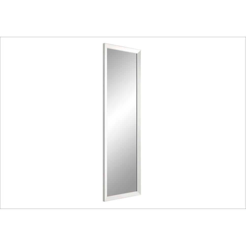 Nástěnné orámované zrcadlo v dekoru bílého dřeva Styler Paris, 47 x 147 cm - Bonami.cz