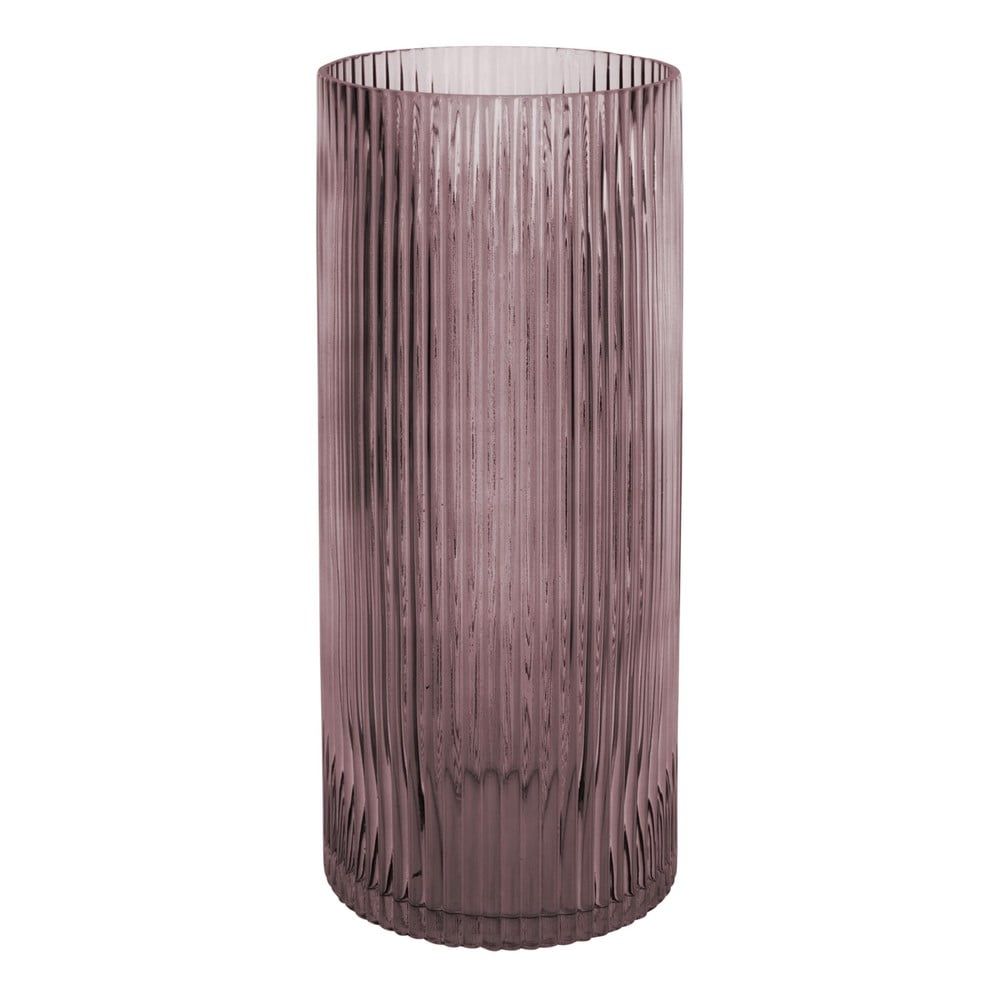 Hnědá skleněná váza PT LIVING Allure, výška 30 cm - Bonami.cz