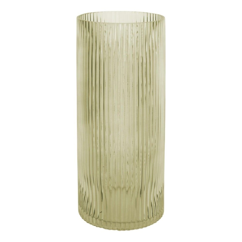 Zelená skleněná váza PT LIVING Allure, výška 30 cm - Bonami.cz