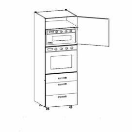 DPS-60/207-2SMB dolní skříňka pro vestavné spotřebiče kuchyně Edan