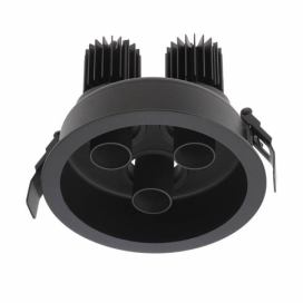 Vestavné stropní bodové svítidlo LED XDRILL - DLR03WWMBK - Arelux