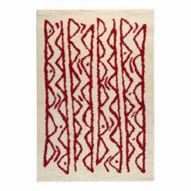 Krémovo-červený koberec Bonami Selection Morra, 120 x 180 cm Bonami.cz