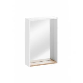 Comad Koupelnová polička se zrcadlem Finka 840 bílá