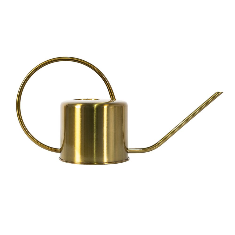 Zlatá kovová dekorativní konev -  38*13*20 cm  Clayre & Eef - LaHome - vintage dekorace