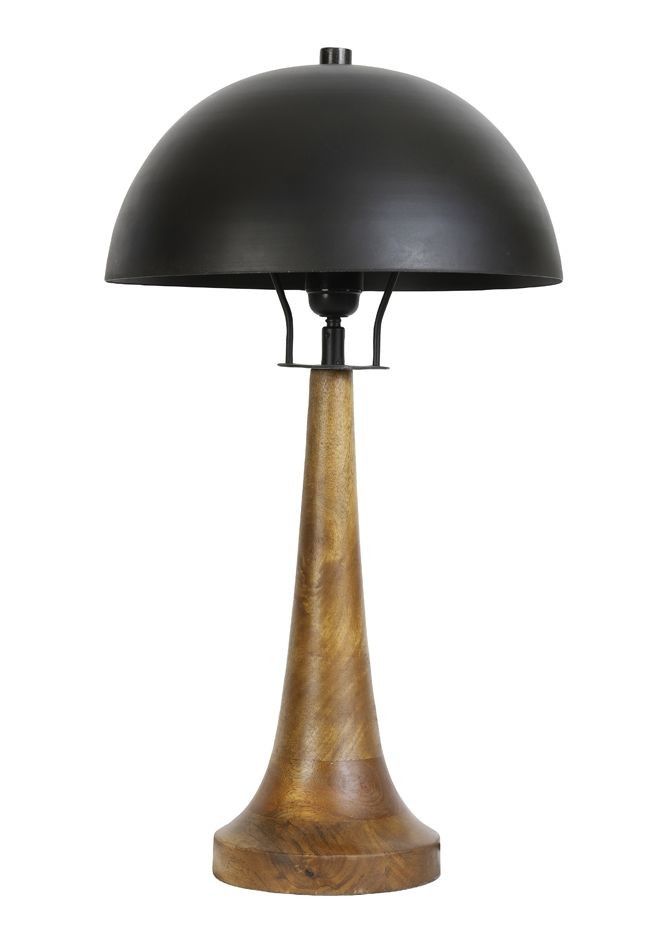Dřevěná stolní lampa Jovany oil - Ø30*60cm / E27 Light & Living - LaHome - vintage dekorace