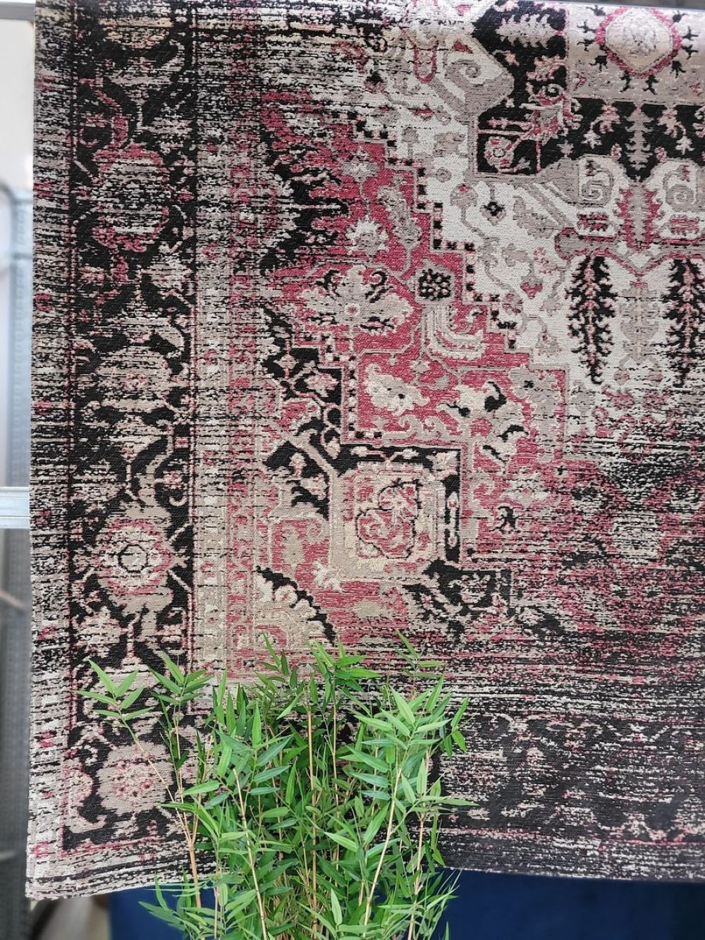Černo-malinový koberec Vintage - 200*300cm Collectione - LaHome - vintage dekorace