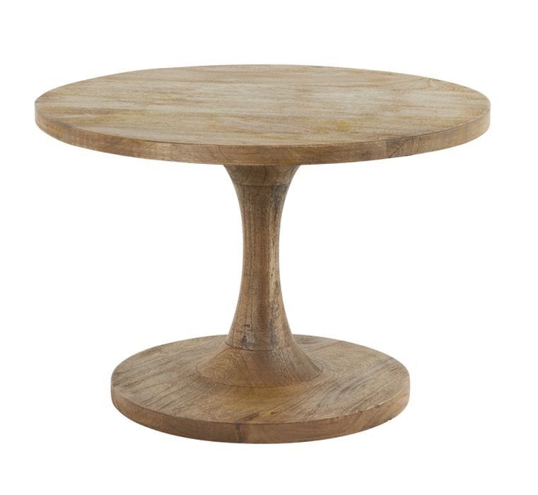 Kulatý dřevěný bistro stolek Bicaba - Ø60*36 cm Light & Living - LaHome - vintage dekorace