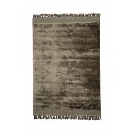 Kávově hnědý koberec s třásněmi Sital - 230*160 cm Light & Living LaHome - vintage dekorace