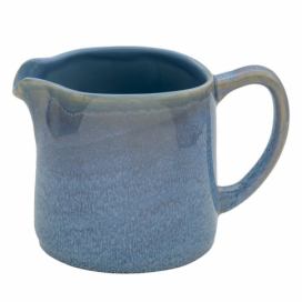 Modrý keramický džbánek - 16*10*10 cm Clayre & Eef