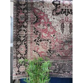 Černo-malinový koberec Vintage - 200*300cm Collectione LaHome - vintage dekorace