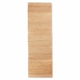 Přírodní dlouhý bavlněný koberec / běhoun Woven - 60*200cm HKLIVING