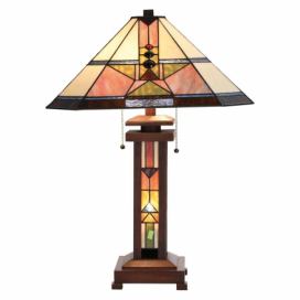 Stolní lampa Tiffany Egyptian - 42*60 cm Clayre & Eef