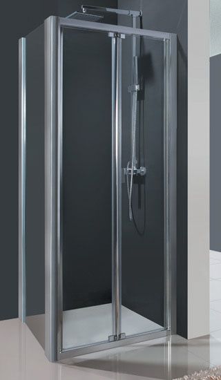 Aquatek DYNAMIC B6 100 - Sprchové dveře zalamovací 97-101cm, chrom satin - Hezká koupelna s.r.o.