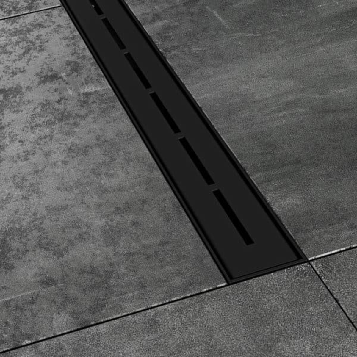 Podlahová vpust Ravak Runway 75 cm černá nerez X01750 - Siko - koupelny - kuchyně