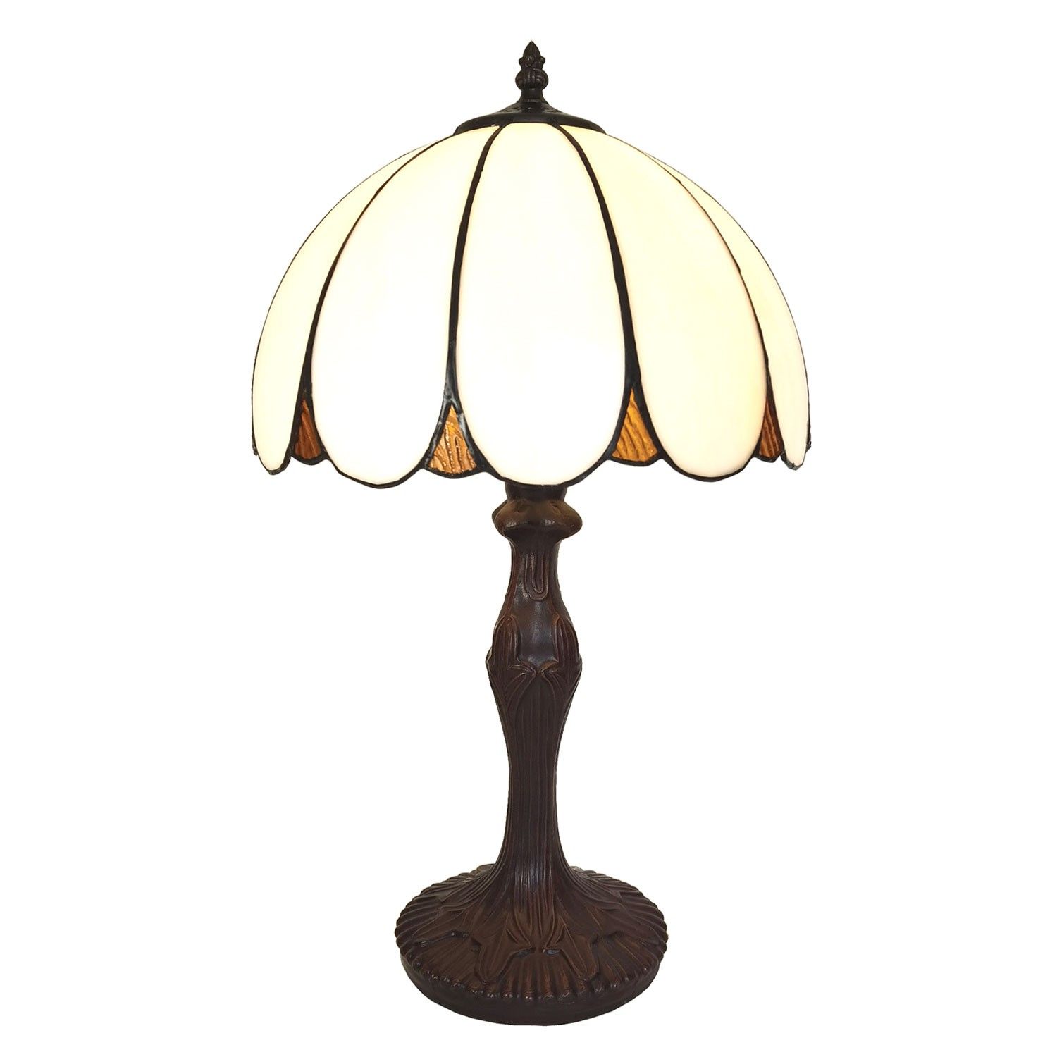 Stolní Tiffany lampa Arjean - Ø 31*43 cm  Clayre & Eef - LaHome - vintage dekorace