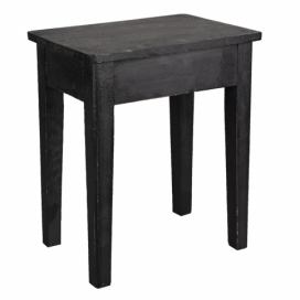 Dřevěná hnědá stolička FawnS - 36*25*43 cm Clayre & Eef