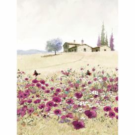 Obraz na plátně Styler Violet Poppies, 50 x 70 cm Bonami.cz