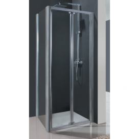 Aquatek DYNAMIC B6 100 - Sprchové dveře zalamovací 97-101cm, chrom satin