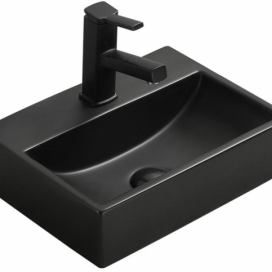 MEXEN - Mini umyvadlo na desku 40x30 cm černá matná 21094085