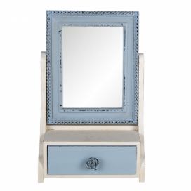 Stolní kosmetické zrcadlo se šuplíčkem Jessi - 25*14*38 cm Clayre & Eef