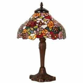 Stolní lampa Tiffany - Ø 26*40 cm 1x E14  Clayre & Eef
