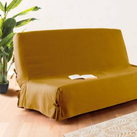 Přehoz na sedačku, 200 x 140 cm, žlutá barva, Atmosphera