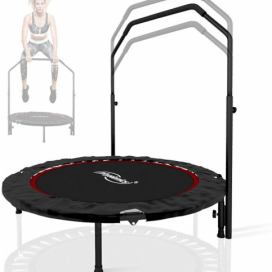 Physionics Fitness trampolína 101 cm, do 150 kg, červená