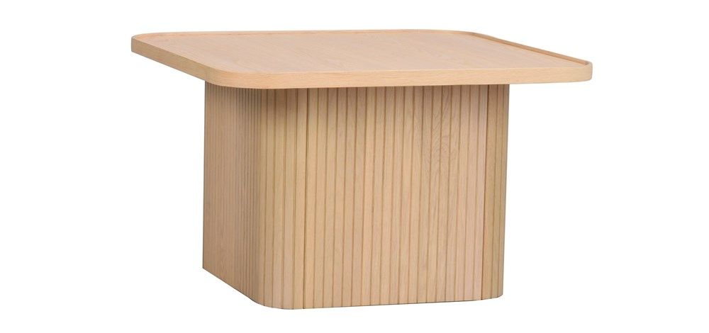 Přírodní dubový konferenční stolek Rowico Andy M, 60 cm - MUJ HOUSE.cz