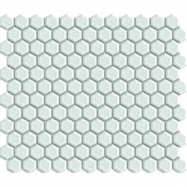 Keramická mozaika Premium Mosaic bílá 26x30 cm lesk MOS26WH