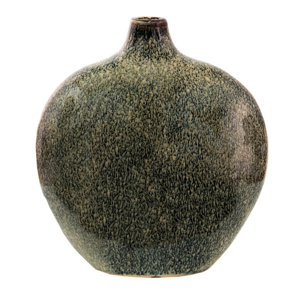 Zelená dekorační váza Mion - 23*11*26 cm Clayre & Eef - LaHome - vintage dekorace