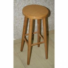 Buková stolička o výšce 73 cm (Barva: Buk přírodní)
