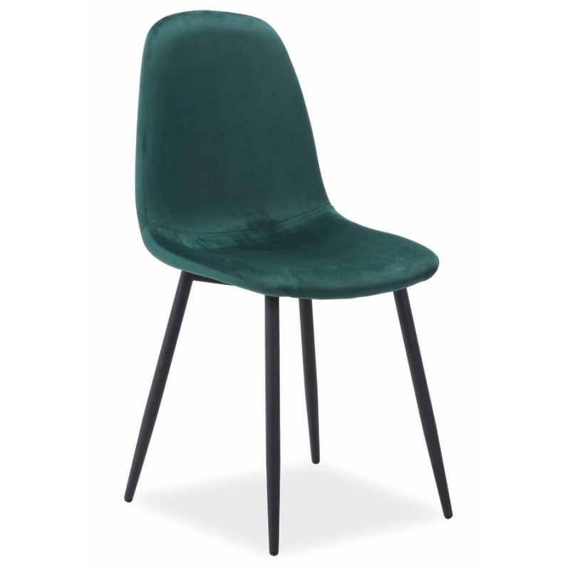 MIDJ - Dvoubarevná čalouněná barová židle CALLA s kovovou podnoží, nízká - 
