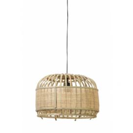 Přírodní bambusové závěsné světlo Dalika - Ø 49*36cm Light & Living