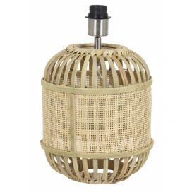 Přírodní bambusová základna k lampě Alifia s výpletem - Ø 25*30cm / E27 Light & Living