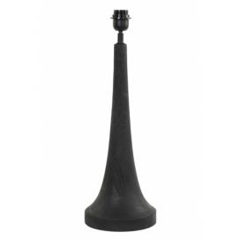 Dřevěná základna ke stolní lampě Jovany black -Ø20*49cm / E27 Light & Living
