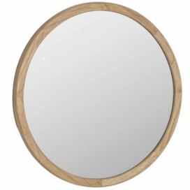 Dřevěné závěsné zrcadlo Kave Home Alum 80 cm Designovynabytek.cz