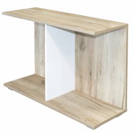 Casarredo Konferenční stolek LAIT dub kraft šedý/bílá