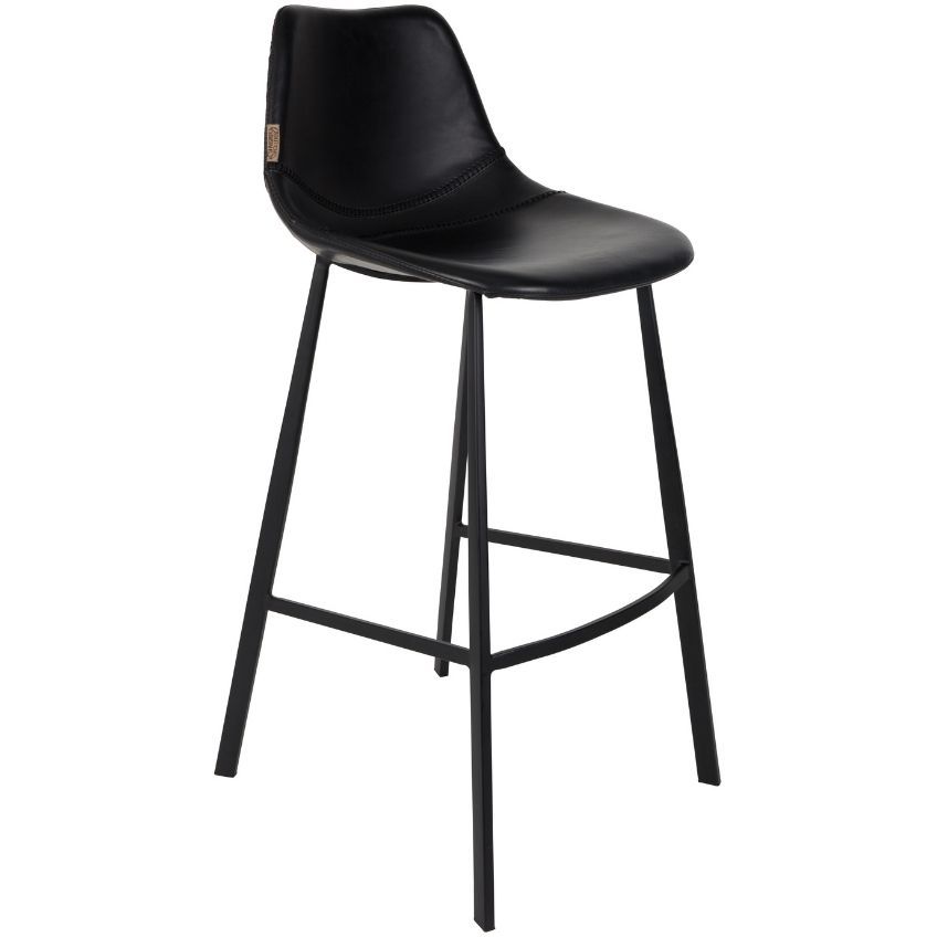 Šedé barové židle v sadě 2 ks 107 cm Donny – White Label - Designovynabytek.cz