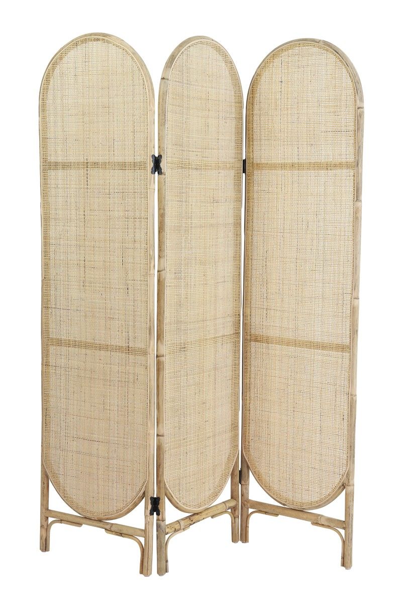 Přírodní bambusový paravan Herwin natural - 150*180 cm Light & Living - LaHome - vintage dekorace