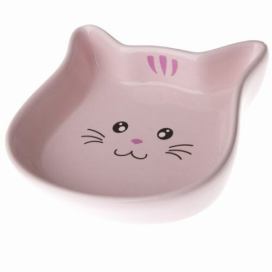 Keramická miska Little Cat, růžová