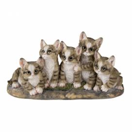 Dekorativní soška malých koťátek - 32*13*16 cm Clayre & Eef LaHome - vintage dekorace