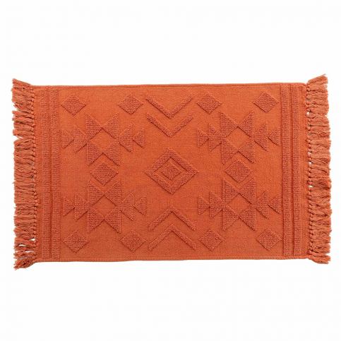 Douceur d\'intérieur Oranžový koberec s třásněmi CIALOS, 60 x 90 cm EDAXO.CZ s.r.o.