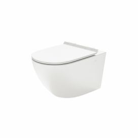 Massi WC sedátko DECOS MINI SLIM Soft Close, duroplast, bílá