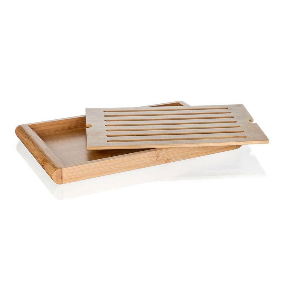BANQUET Deska na krájení chleba BRILLANTE Bamboo 42 x 25 x 3,2 cm   - 4home.cz