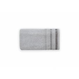 Faro Bavlněný ručník Sagitta 50x90 cm stříbrný