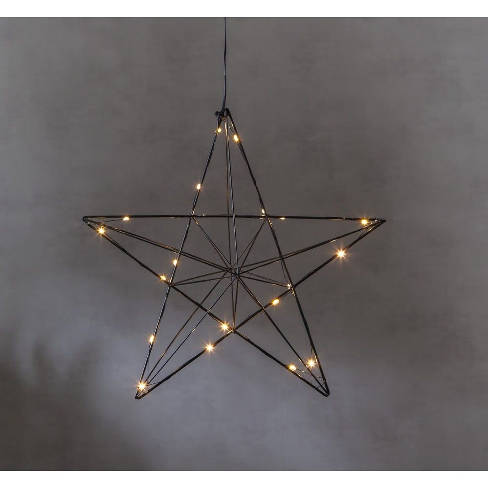 Vánoční závěsná světelná LED dekorace Star Trading Line, výška 36 cm - Bonami.cz