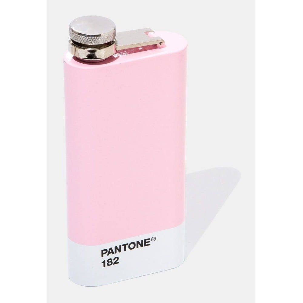 Růžová nerezová placatka 150 ml Light Pink 182 – Pantone - Bonami.cz