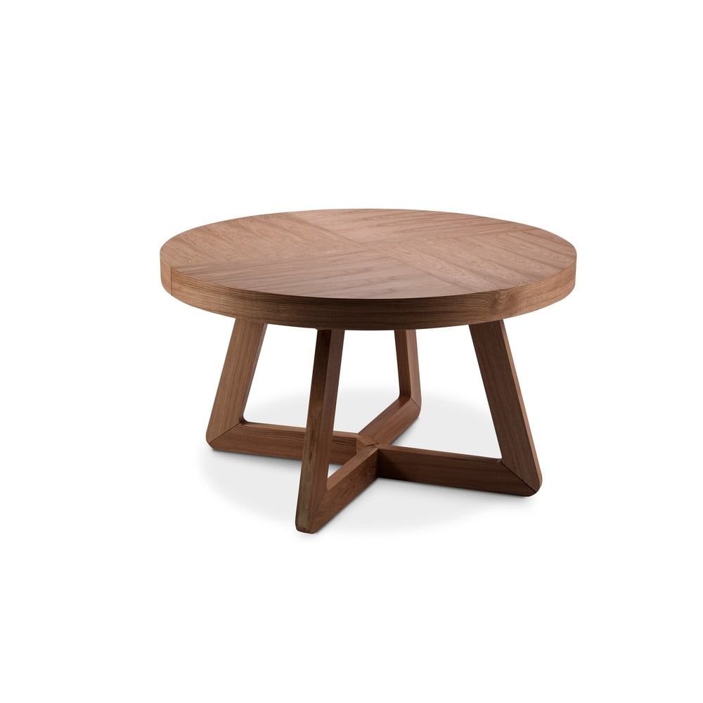Rozkládací stůl z dubového dřeva Windsor & Co Sofas Bodil, ø 130 cm - Bonami.cz